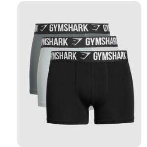 Boxer Brief 3PK - Black, Pitch Black, Light Grey